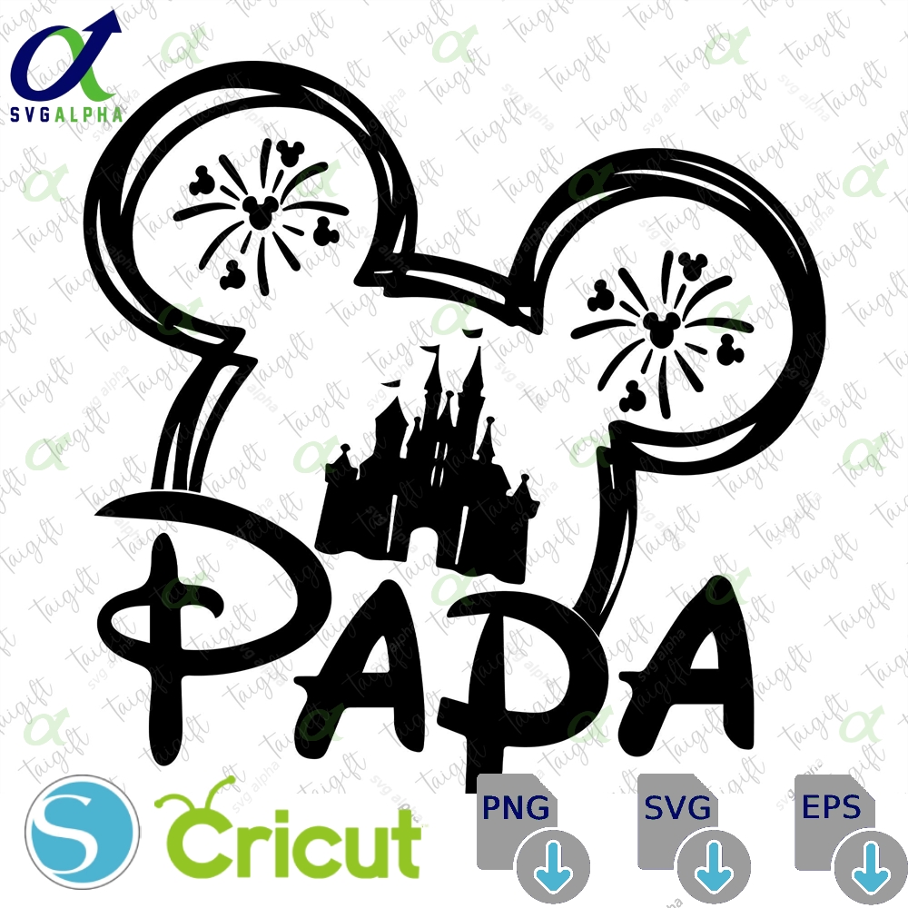 Best Papa Ever Svg Mouse Dad Day Father S Day Svg Vacay Mode Svg Funny Dad Svg Magical Kingdom Svg Family Trip Svg Friend Squad Svg