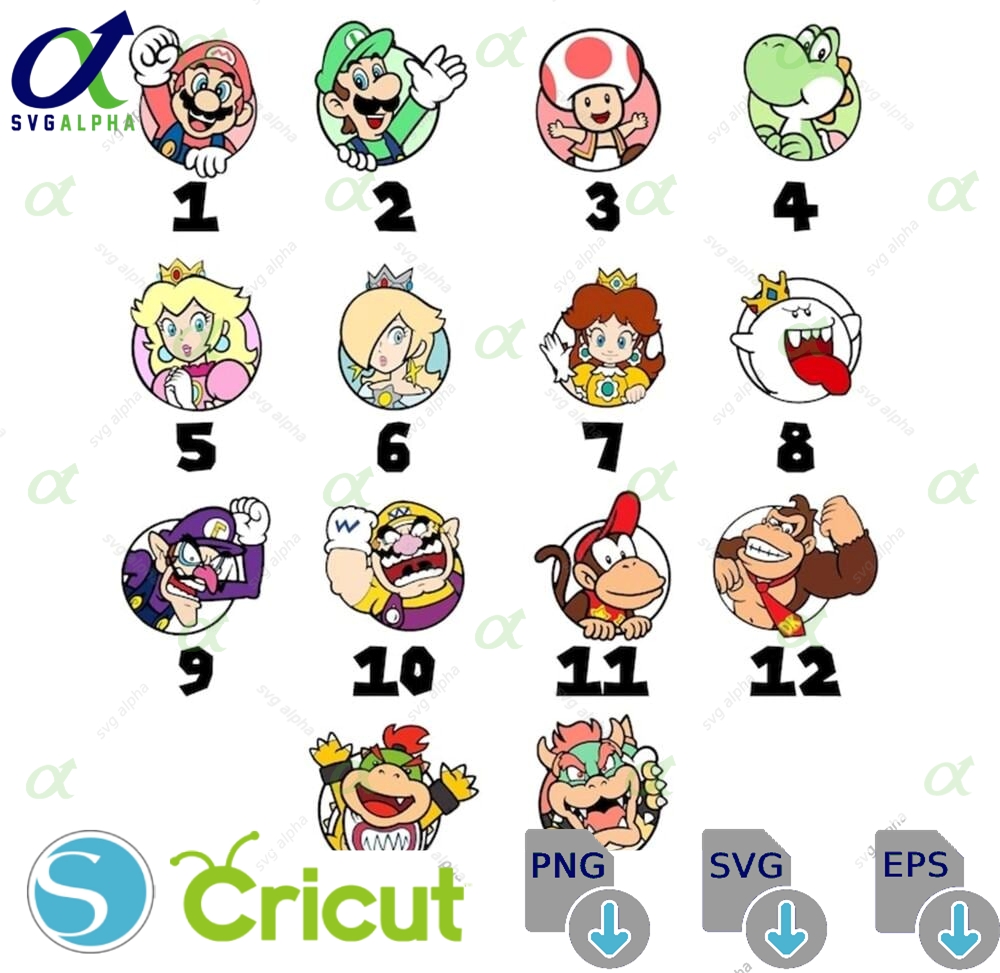 Mario Birthday Png Mario Bros Birthday Png Super Mario Family Png Mario Party Png Mario Friend Party Png