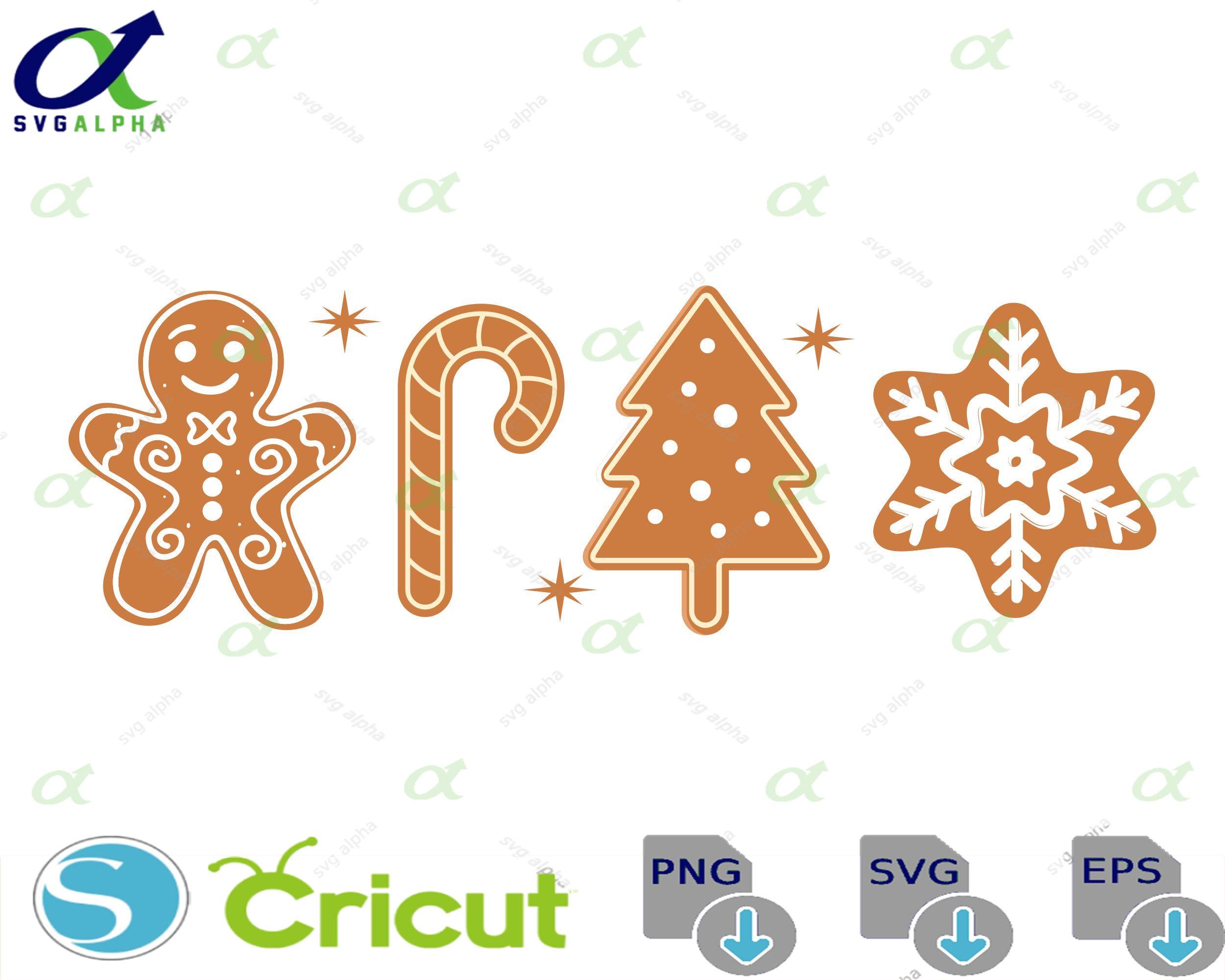 Christmas Cookies Svg Gingerbread Svg Christmas Cookie Baking Svg Tree Cake Candy Cane Svg Gingerbread Man Svg Christmas Shirt Svg Png