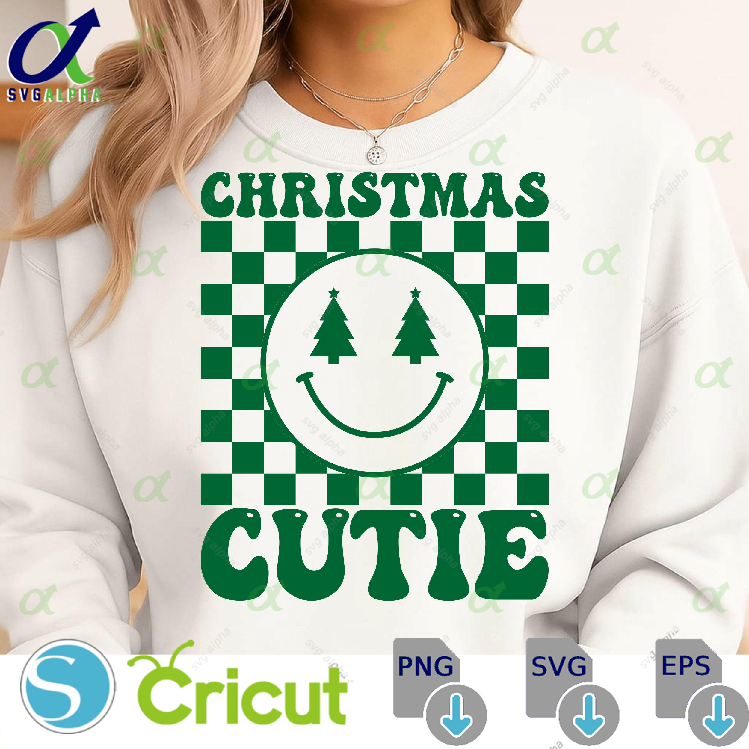 Christmas Cutie Svg Png Kids Christmas Shirt Christmas Svg Retro Christmas Svg Merry Christmas Svgtrendy Christmas Svgdigital Download