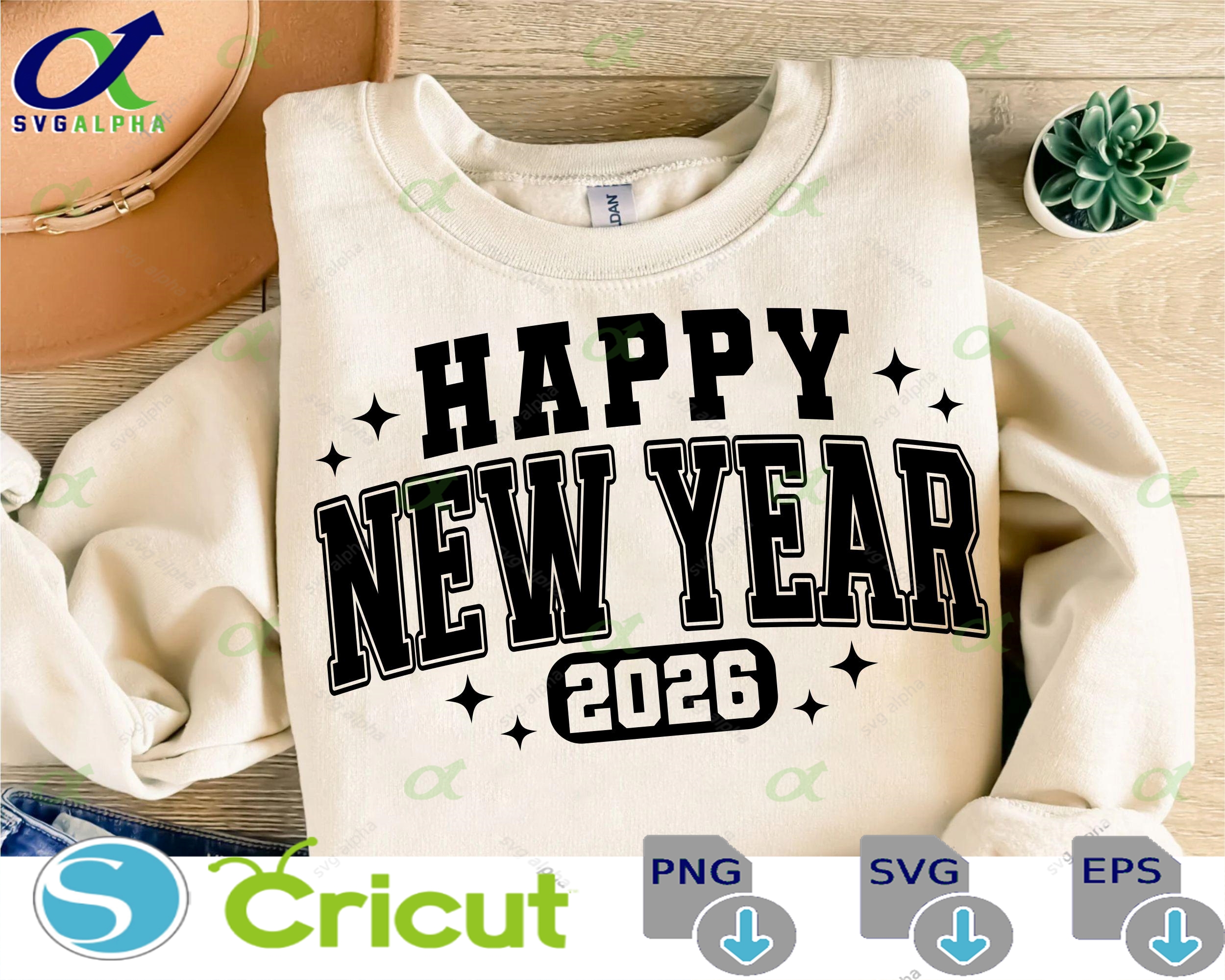 Happy New Year 2026 Svg Retro Holiday Merry Christmas Svg Cheers To 2026 Svg Hello 2026 Svg New Year Crew Svg Sublimationdigital File