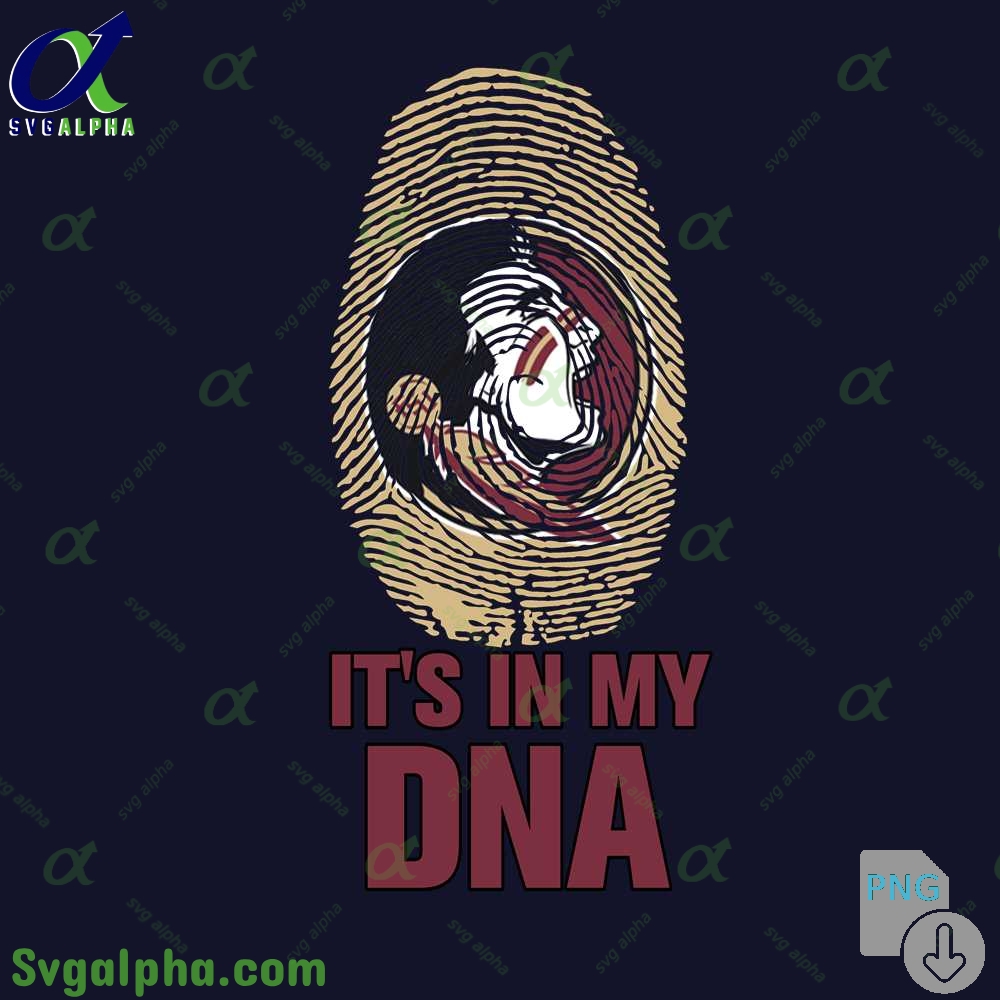 Footer Its In My Dna Png File Download