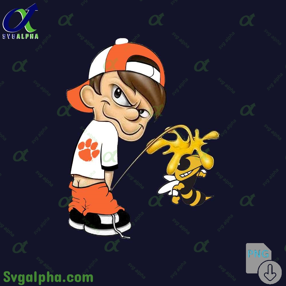 Funny Piss On It Png Clemson Png File Download
