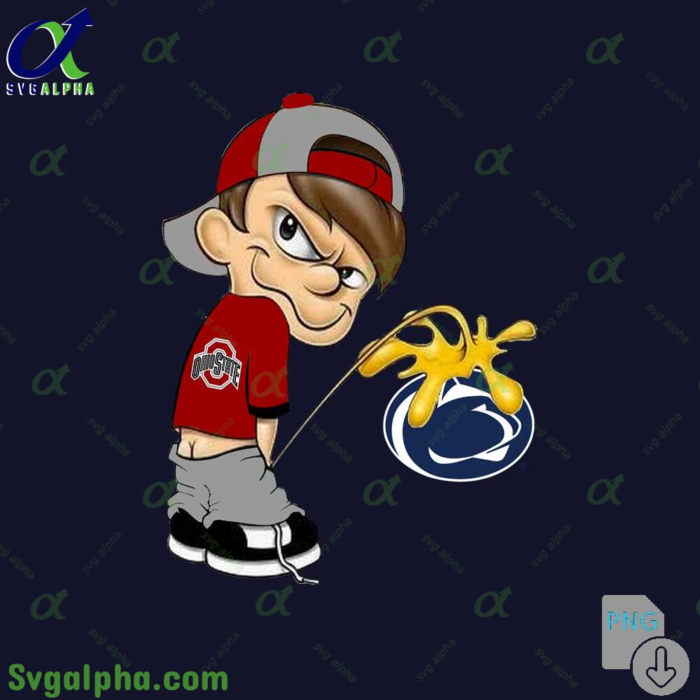 Funny Piss On It Png Ohio State Png File Download