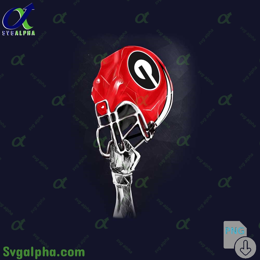 Georgia Helmet Artwork Png File Download