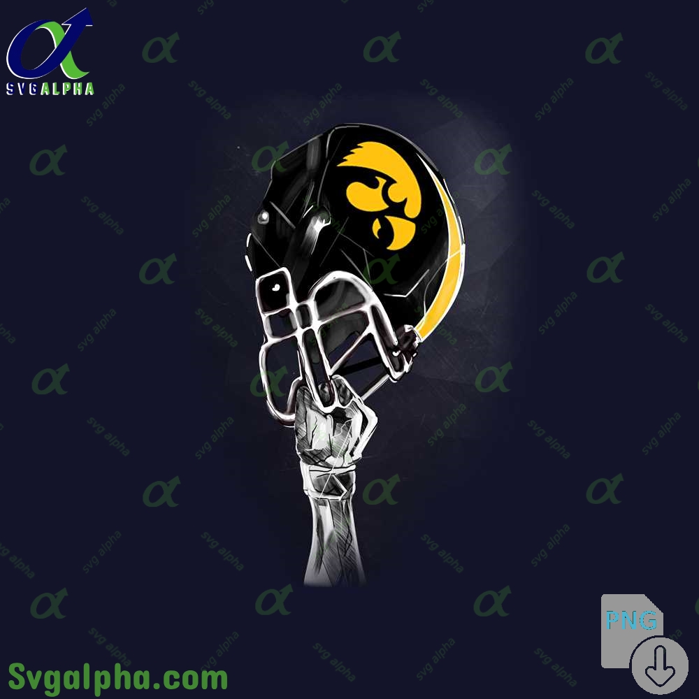 Iowa Helmet Artwork Png File Download