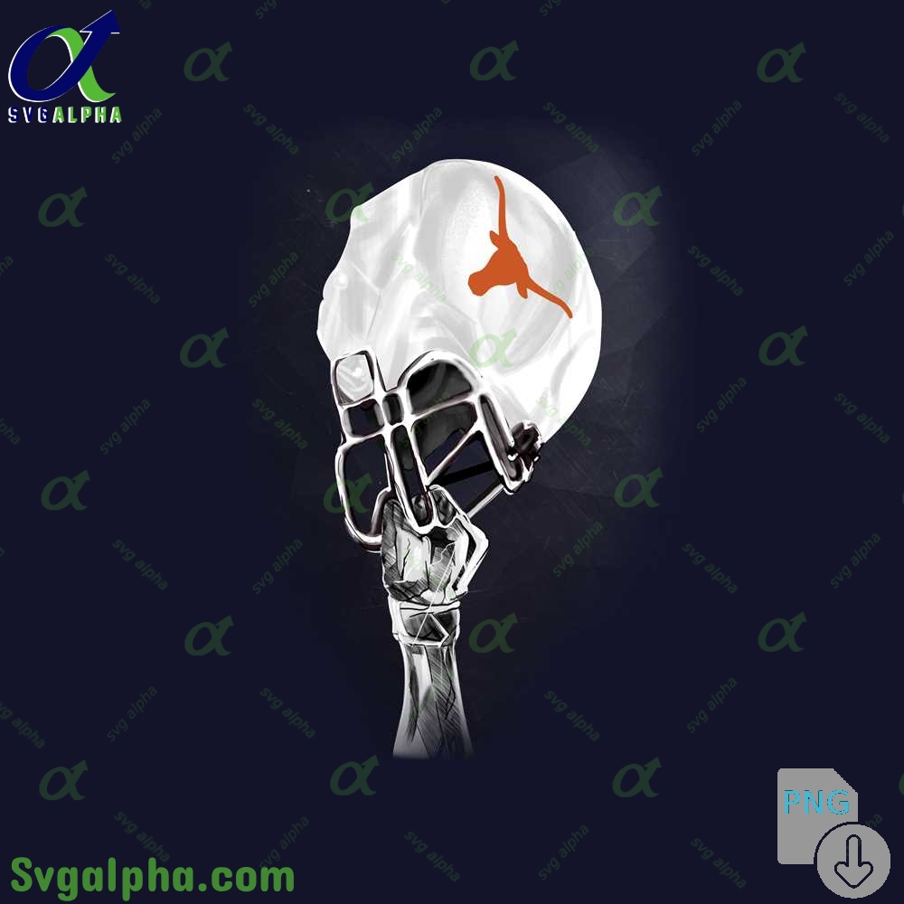 Longhorns Helmet Artwork Png File Download