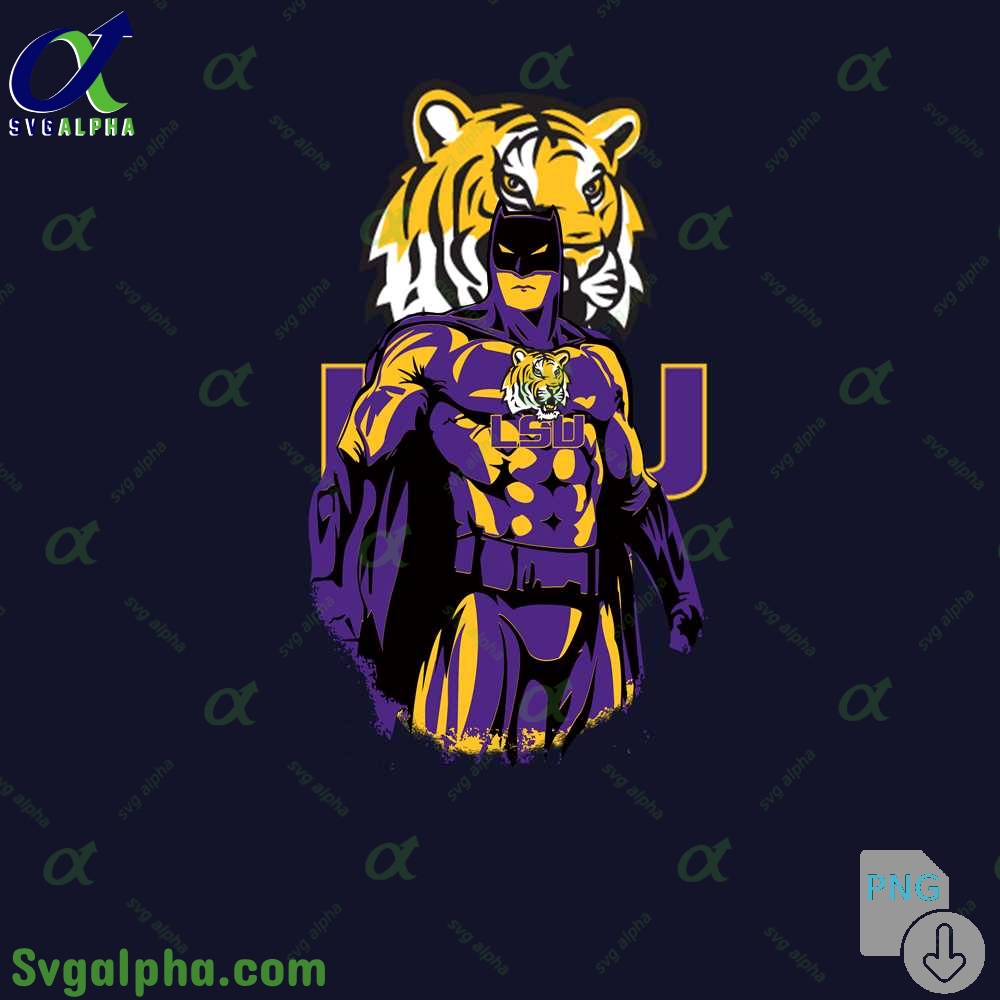 Lsu Batman Png Superhero Art Png File Download