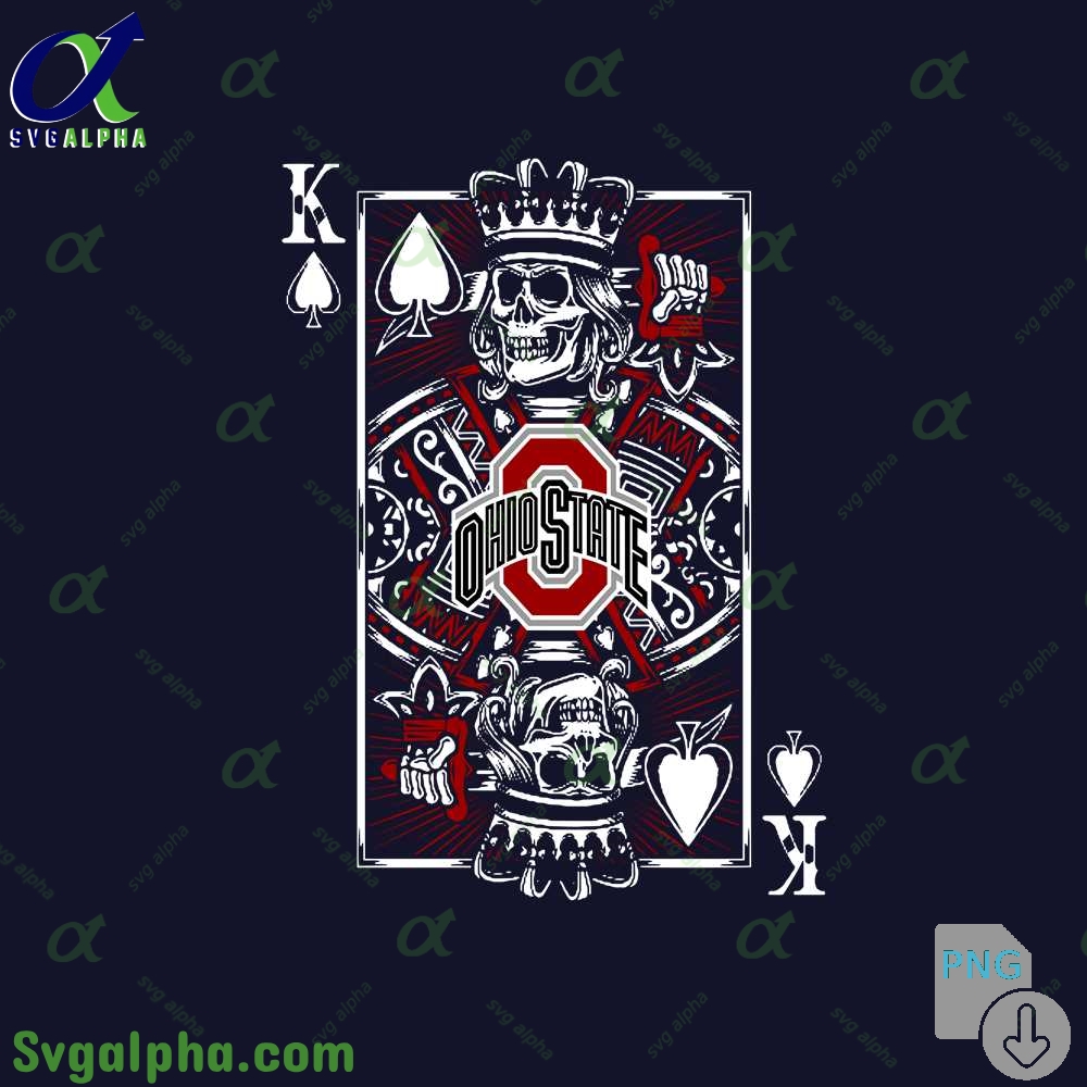 Playing Cards King Buckeyes Png File Download