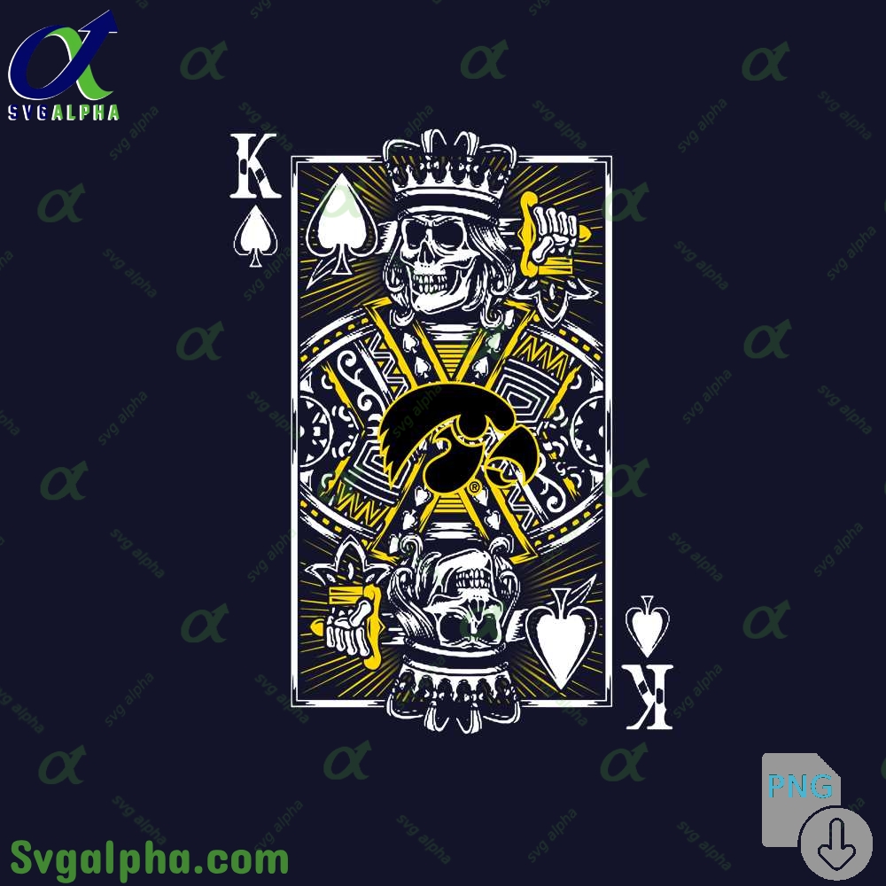 Playing Cards King Iowa Png File Download