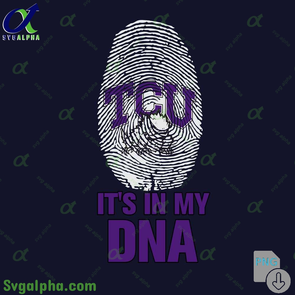 Tcu Its In My Dna Png File Download
