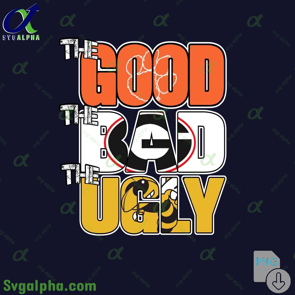 The Good The Bad And The Ugly Clemson Png File Download