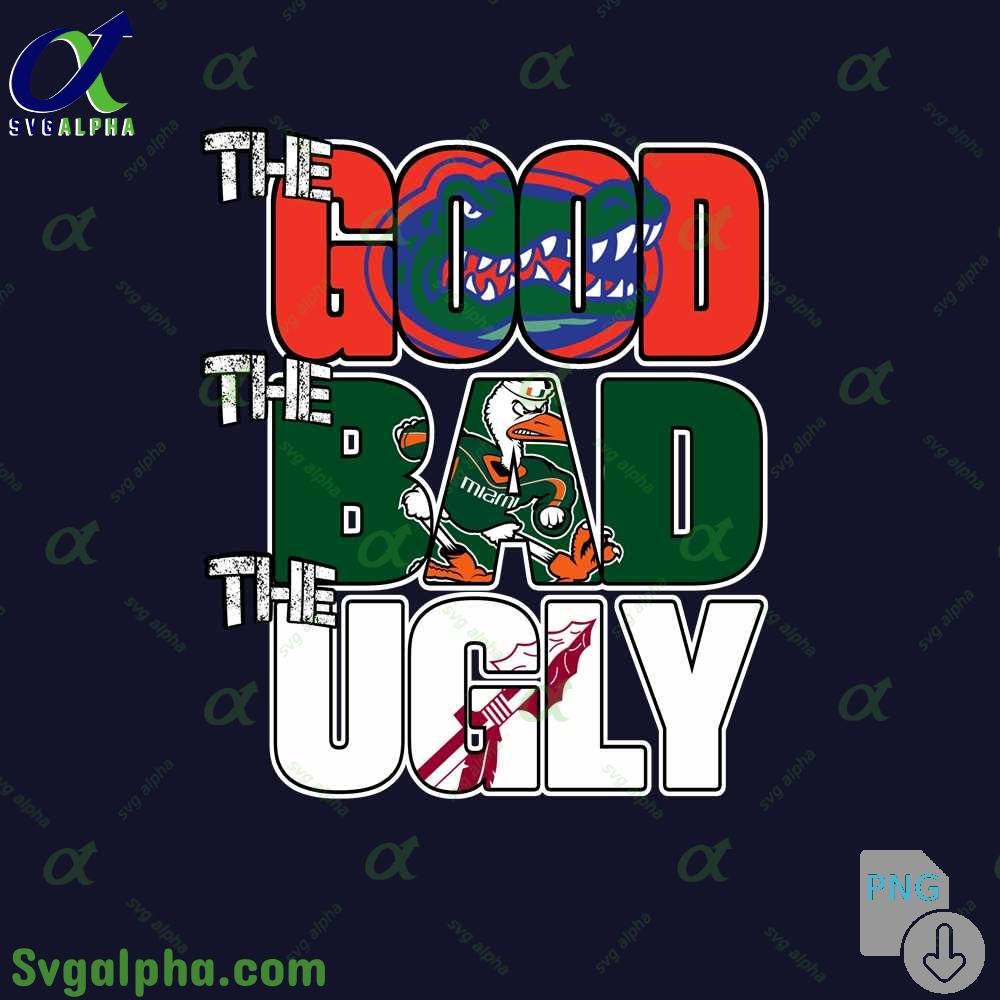 The Good The Bad And The Ugly Gator Png File Download