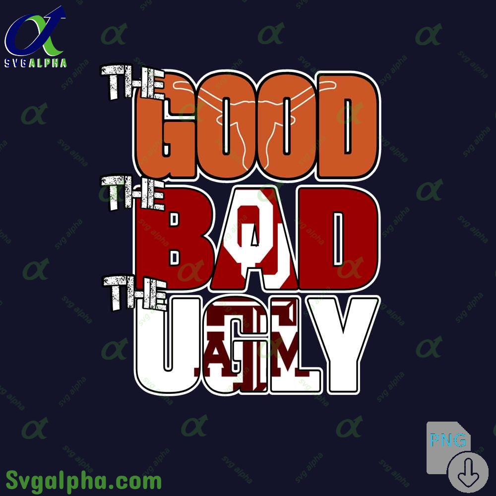 The Good The Bad And The Ugly Longhorns Png File Download