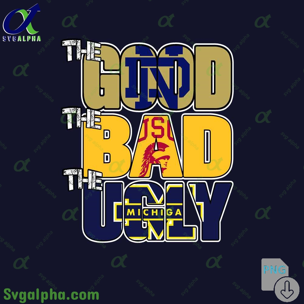The Good The Bad And The Ugly Notre Dame Png File Download