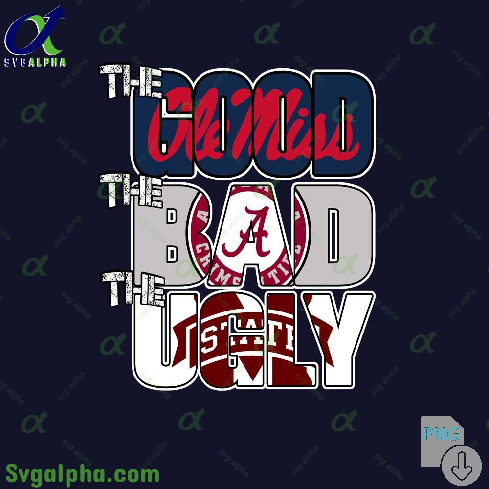 The Good The Bad And The Ugly Olemiss Png File Download