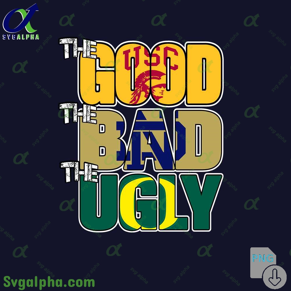 The Good The Bad And The Ugly Usc Trojans Png File Download