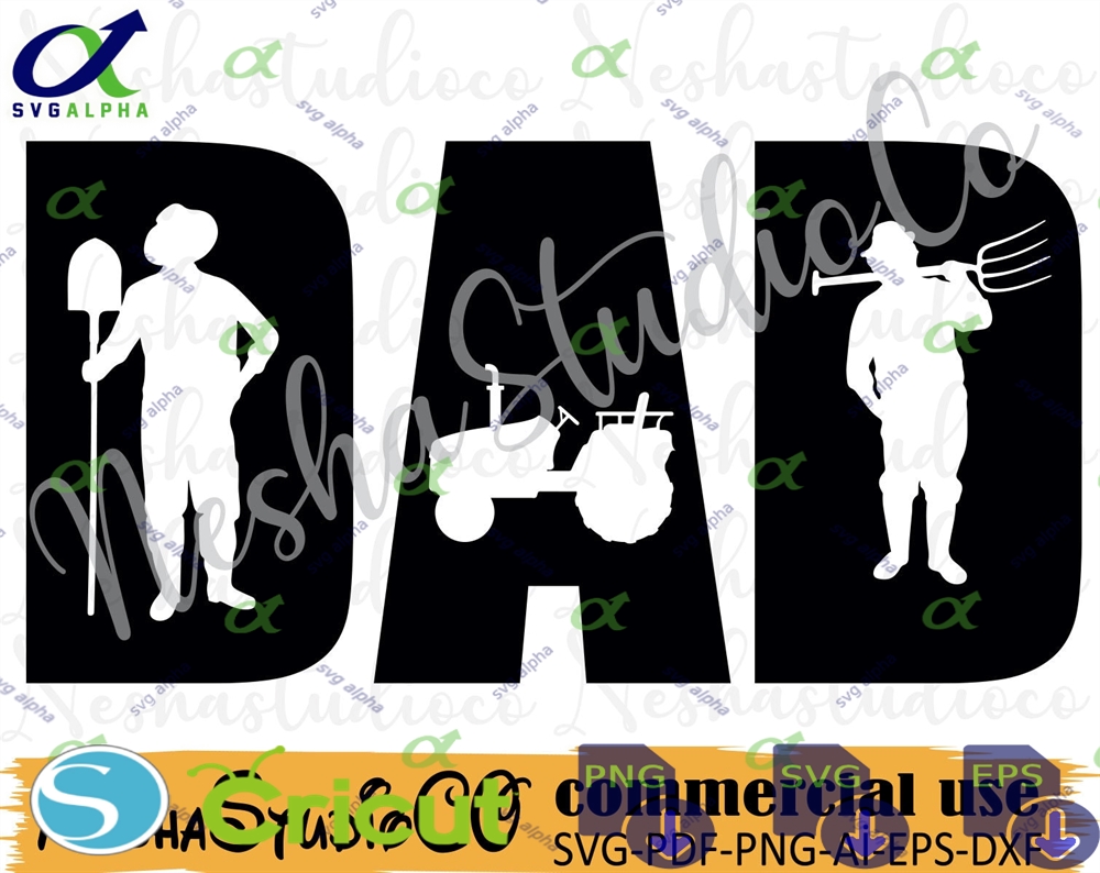 Dad Farmer Svgdad Svgfather S Day Life Svgfootbal Cut Filefather Clipartdad Pngpapa Files For Cricutdad Silhouette