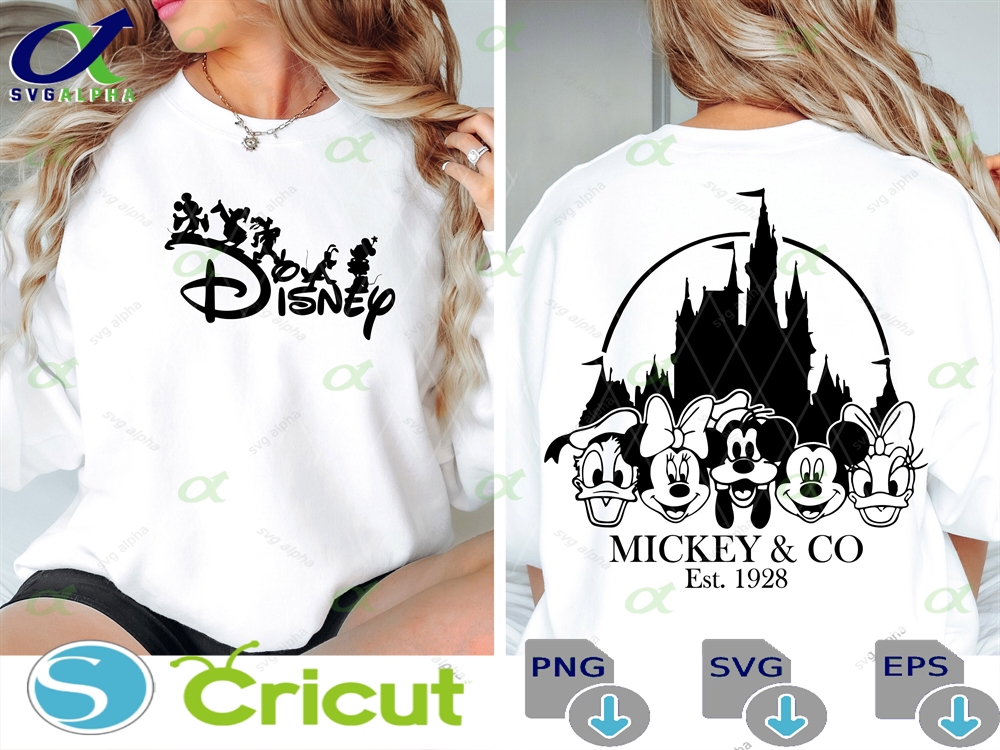 Mickeyy And Friends Svg Png Instant Download Printable Design For Cricut Cutting File Vinyl Cut Trungten X2ani