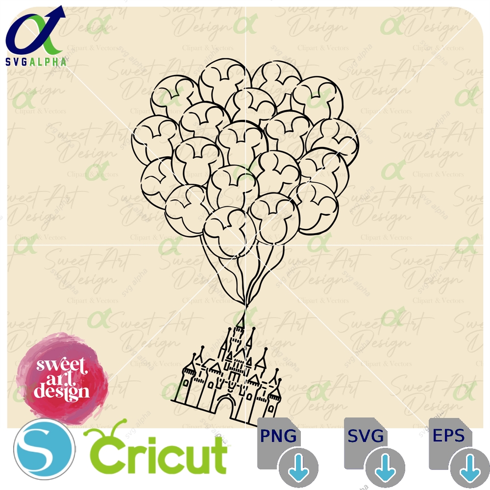 Adventure Is Out There Svg Up The Movie Ballons Castle Customize Gift Vinyl Cut File Pdf Jpg Printable Design