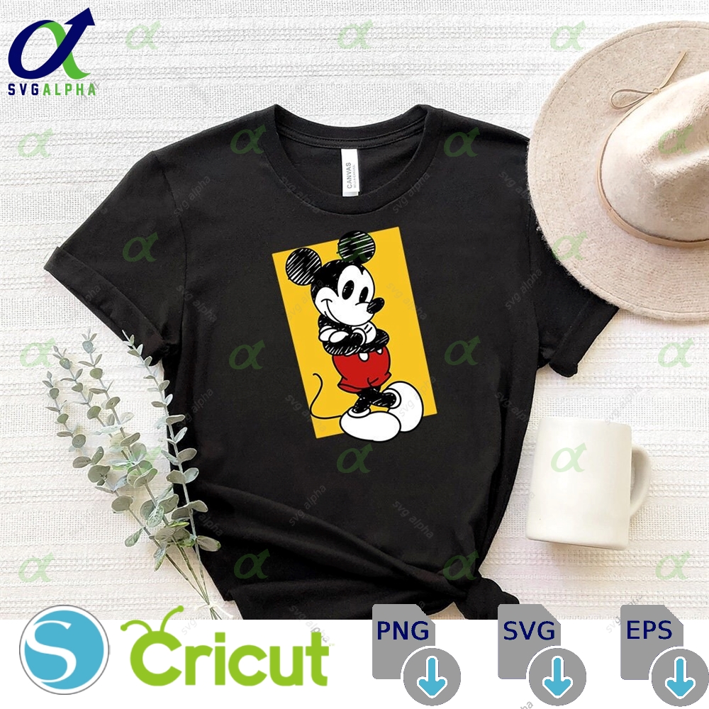 Colorful Mouse Svg Cool Mickeyy Family Trip Customize Gift Vinyl Cut File Pdf Jpg Png Ai Printable Design