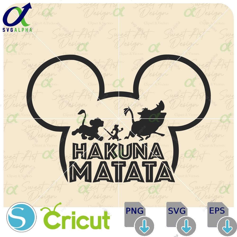 Family Trip Svg Hakuna Matata Lion King Simba Customize Gift Vinyl Cut File Pdf Jpg Png Ai Printable Design Trungten Ofqef