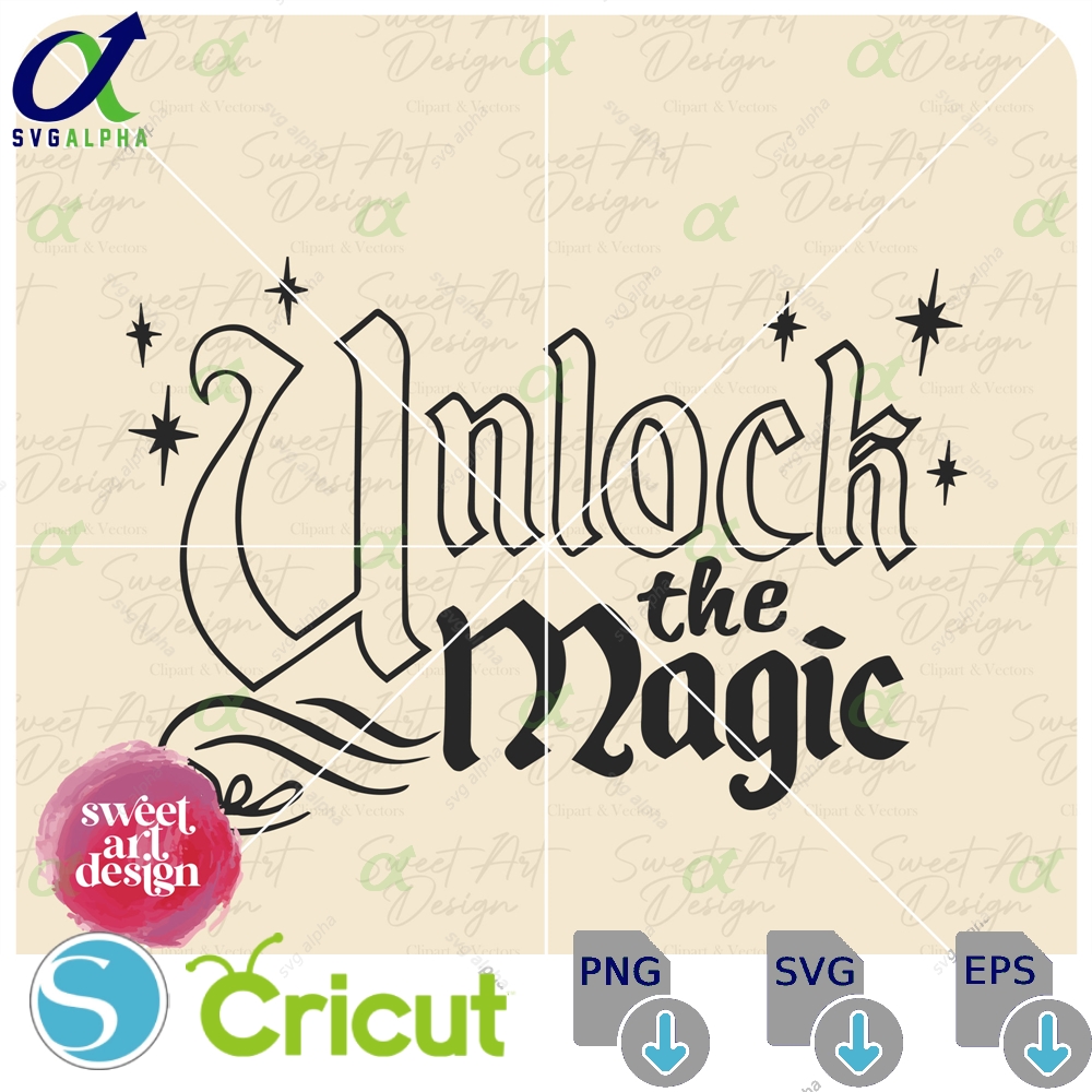 Magical Svg Unlock The Magic Trip Design Digital Files