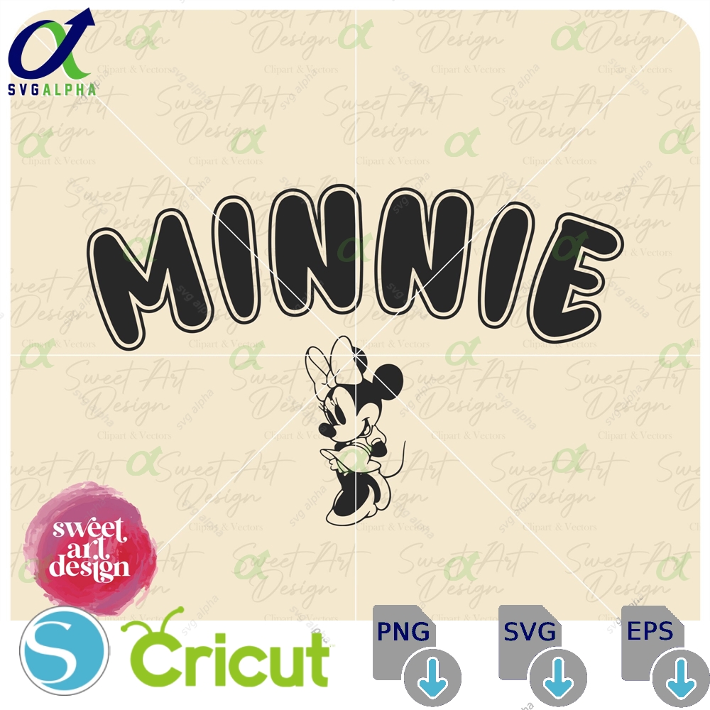 Minniee Mouse Svg Valentine S Day Retro Family Trip Customize Gift Vinyl Cut File Pdf Png Printable Design