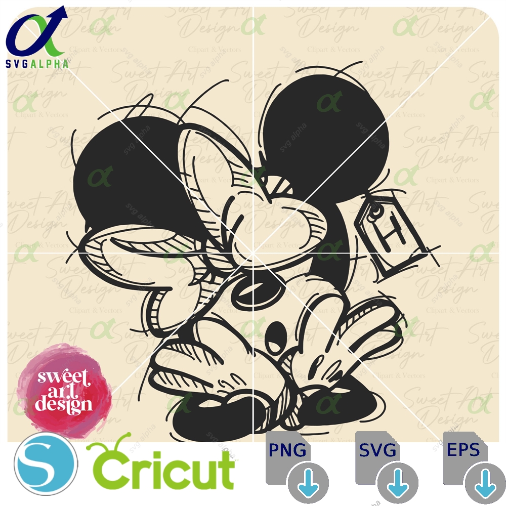 Minniee Mouse With Bow Svg And Co Svgfamily Trip Customize Gift Vinyl Cut File Pdf Jpg Png Ai Printable Design