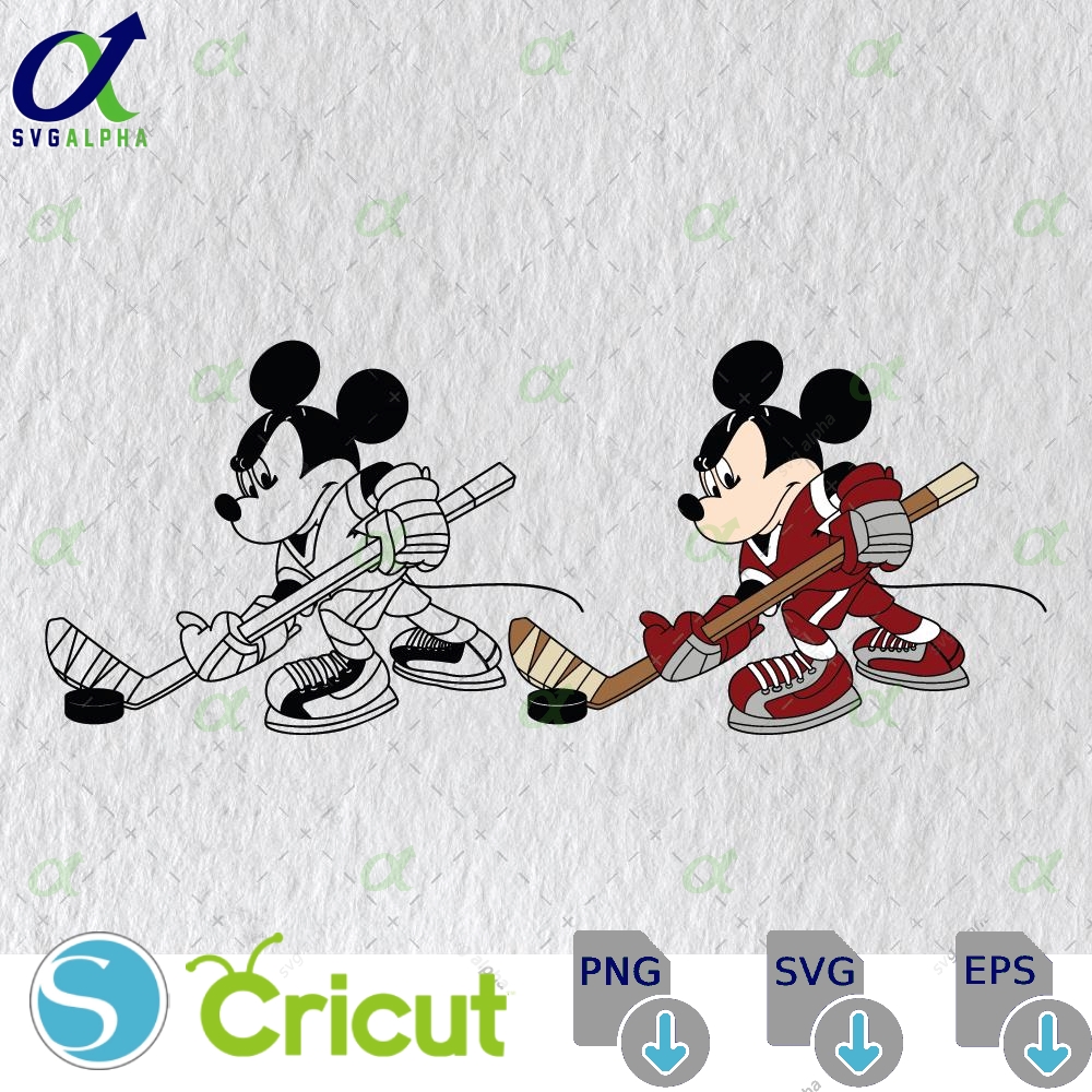 Mouse Hockey Svg Sport Png Instant Download File