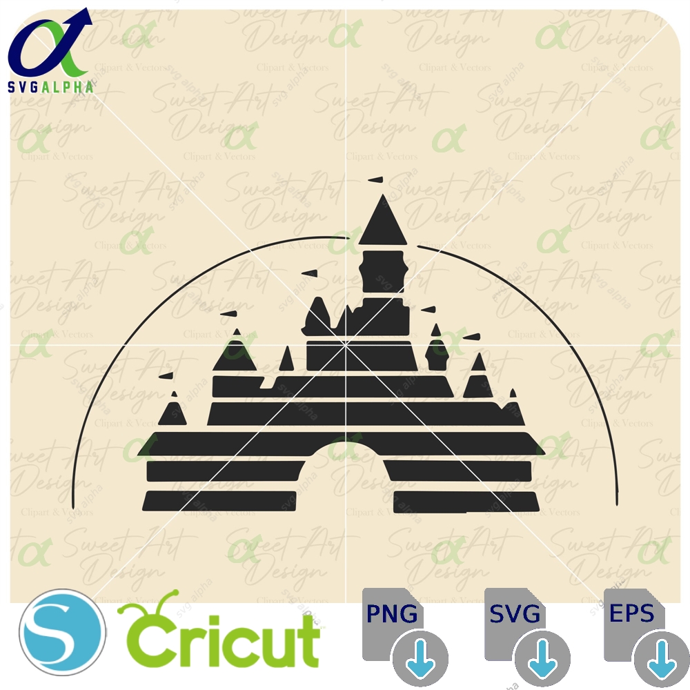 Original Disneyland Castle Svg Magical Family Trip Customize Gift Vinyl Cut File Pdf Png Printable Design