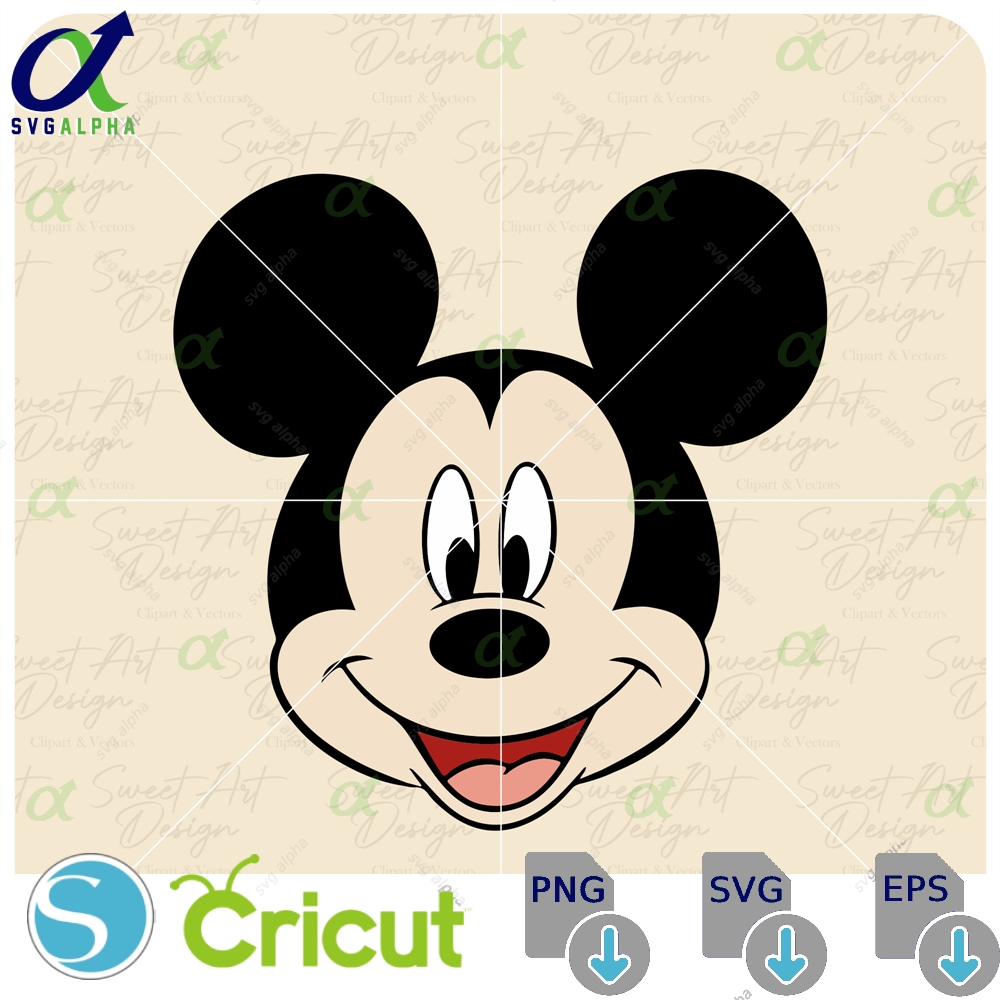 Original Mouse Lovely Face Svg Family Trip Customize Gift Vinyl Cut File Pdf Jpg Png Ai Printable Design