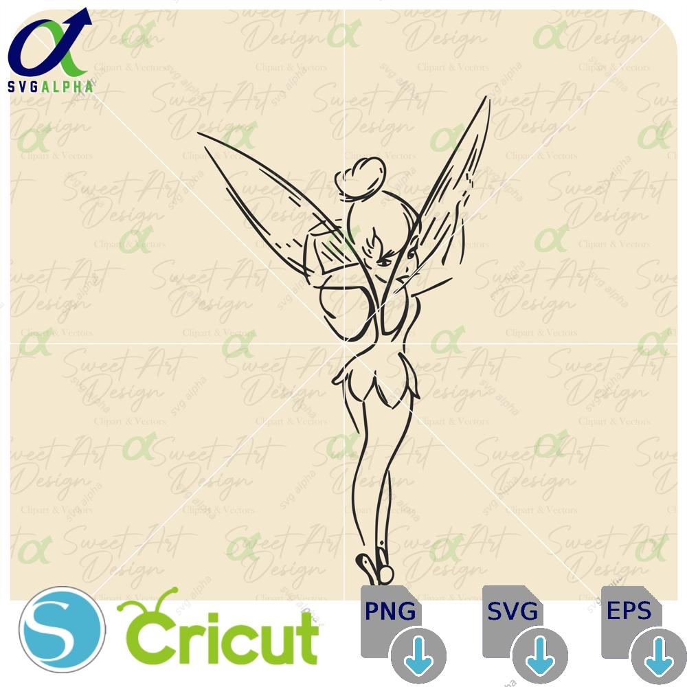 Tinker Bell Svg Tinkerbell Family Trip Peter Pan Customize Gift Vinyl Cut File Pdf Jpg Png Ai Printable Design