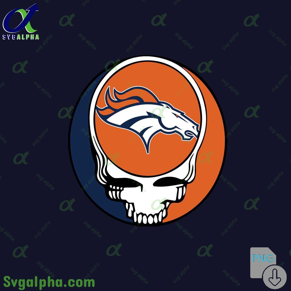 Broncos Skull Digital Download Png Svgalpha