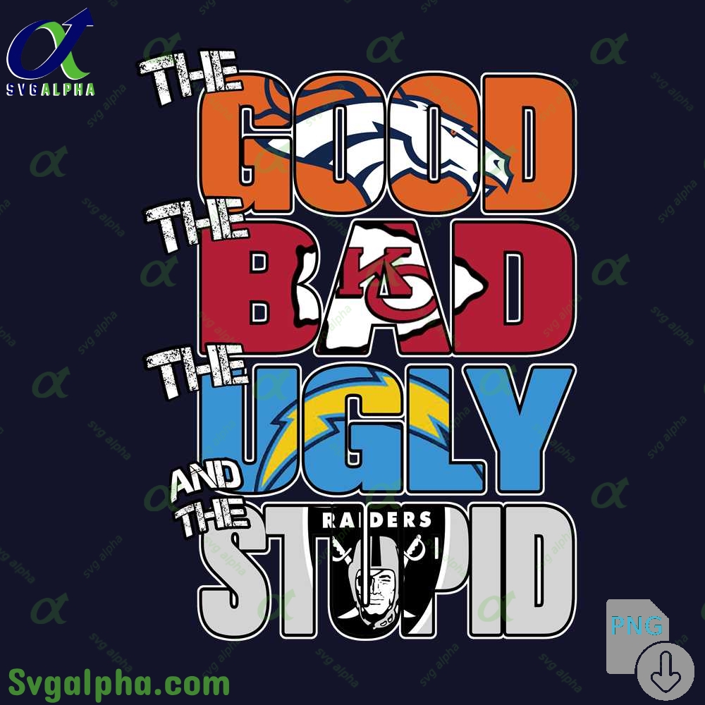 Funny Broncos The Good The Bad The Ugly The Stupid Png File Download