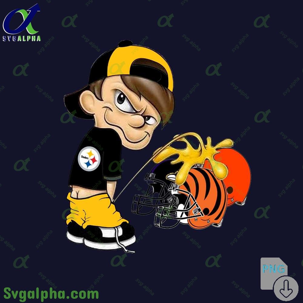 Funny Piss On It Png Steelers Fan Png File Download