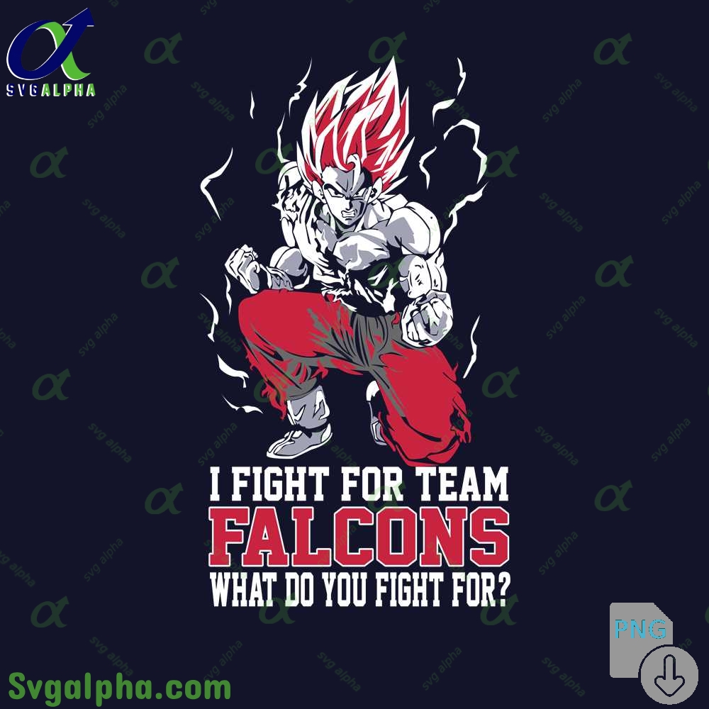 Son Goku I Fight For Team Falcons What Do You Fight For Png