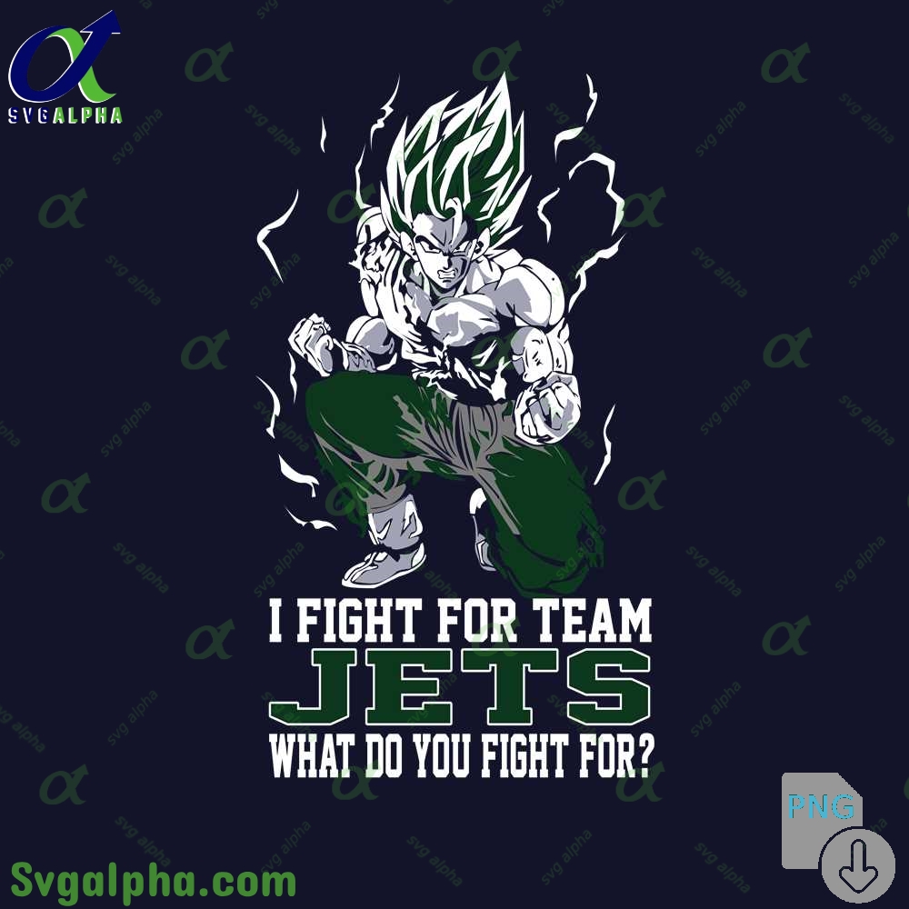 Son Goku I Fight For Team Jets What Do You Fight For Png