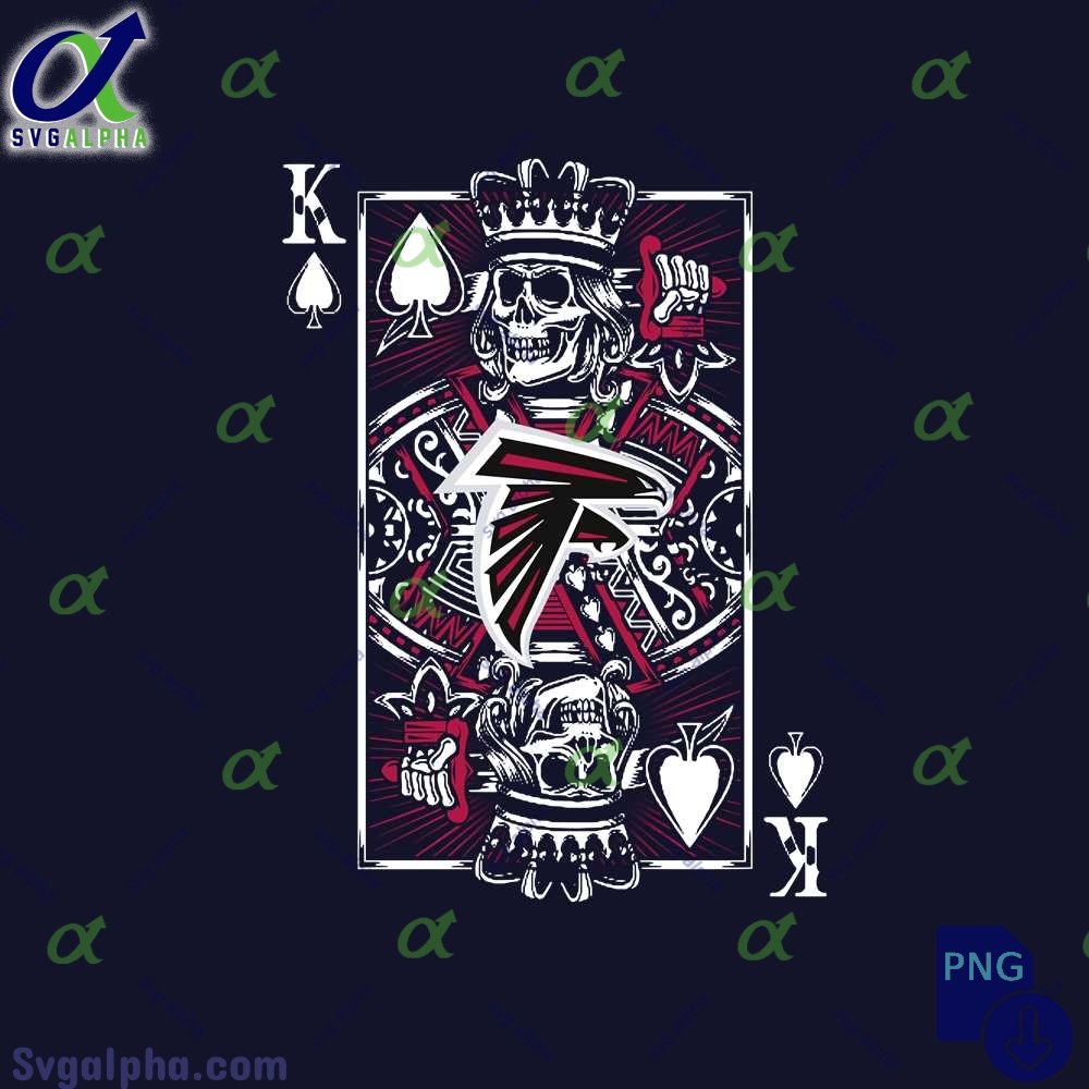 Falcons King Card Design Bold Edgy And Gameready Artwork Png