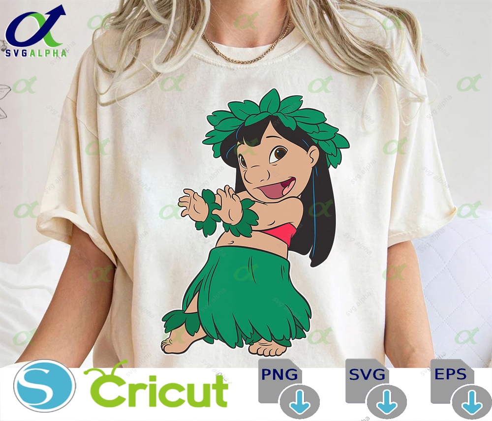 Disney Lilo And Stitch Cute Hula Dance Tshirt Magic Kingdom Walt World Teedisneyland Family Matching Shirts
