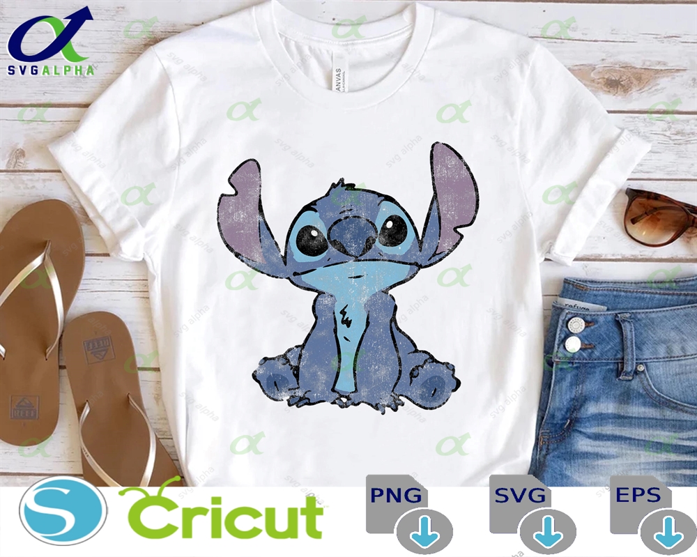 Disney Lilo And Stitch Funny Portrait Tshirt Disneyland Family Matching Shirt Magic Kingdom Tee Wdw Epcot Theme Park