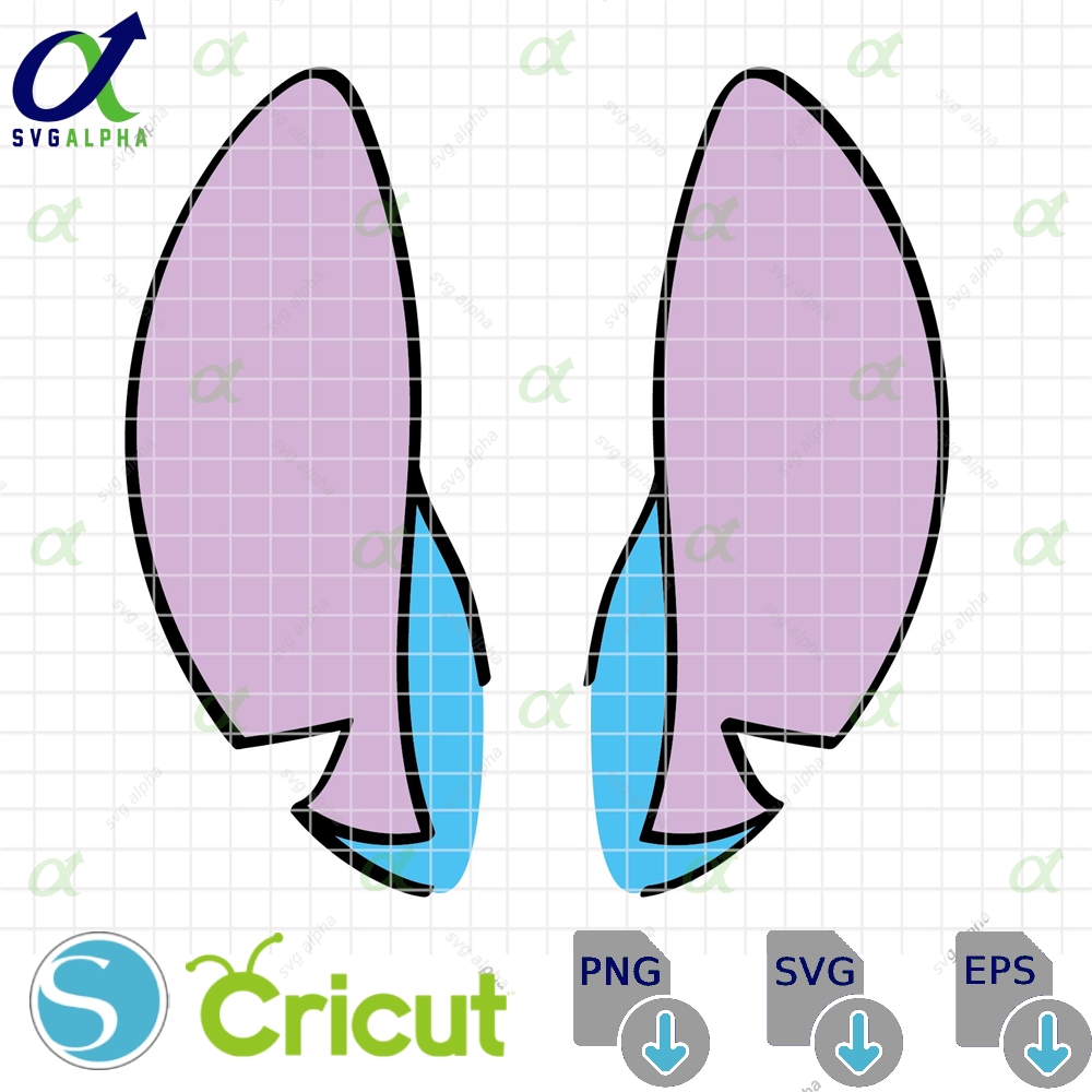 Stitch S Ears Svg Eps Png Lilo And Clipart Vector Icons Dtf Disneey For Projects
