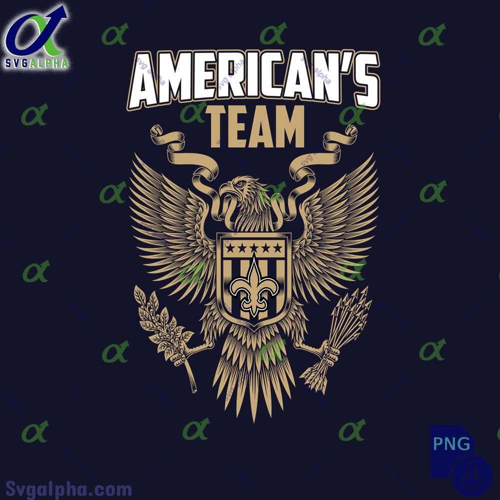 Saints Fan Png Americans Team Png File Download