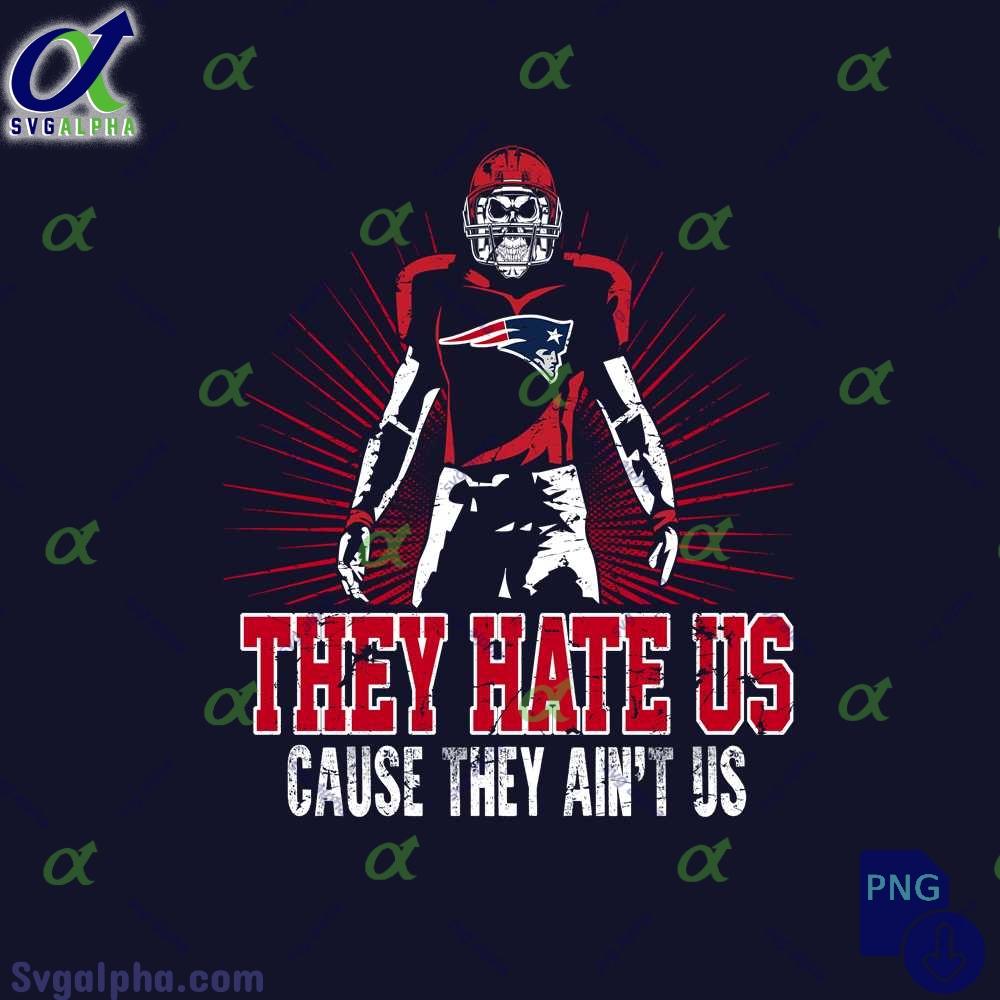 They Hate Us Cause They Aint Us Patriots Fan Png File Download Nfl Png