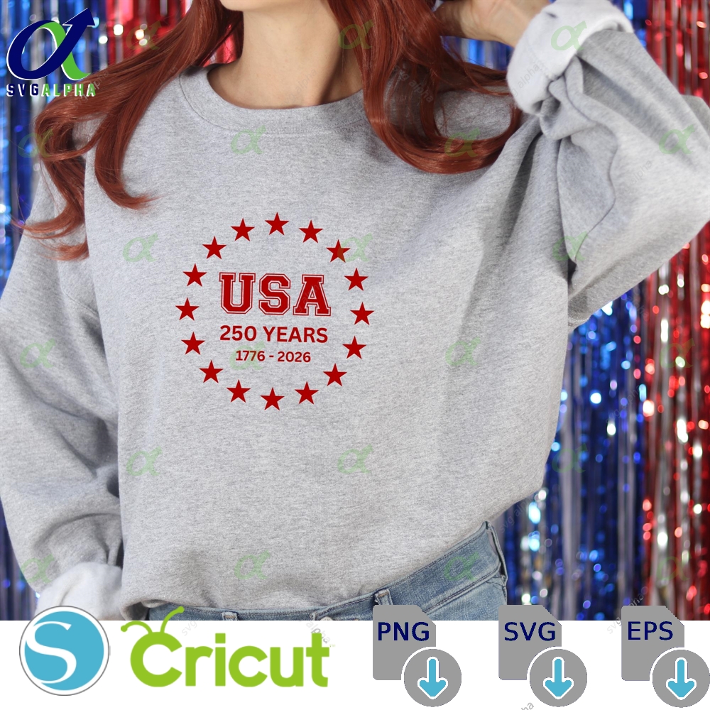 250 Years Celebration Design Svg Png Usa Independence Day Shirt Celebrate 250th Anniversary 4th Of July 1776 Freedom