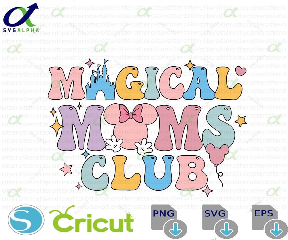 Castle Mama Svg Mouse Family Mother S Day Mom Shirt Vacay Mode Vacation Cartoon Gift