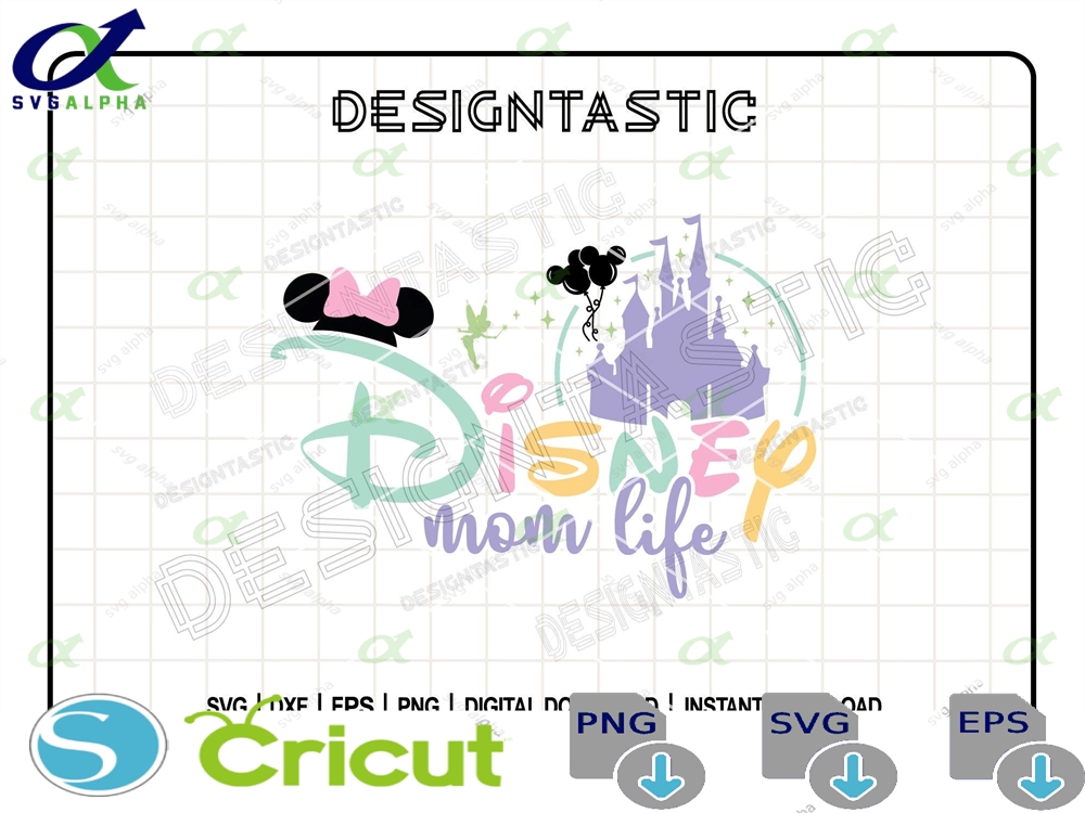 Magical Mom Life Svg Castle Mouse Ears Png Best Day Ever Cut File Cricut Sublimation