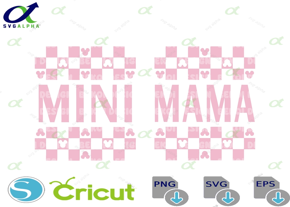 Mama Mini Mouse Svg Png Mother S Day Happy Mom Life Mommy