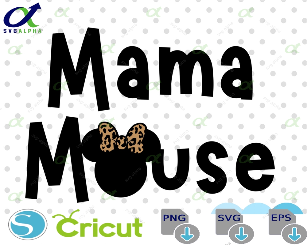 Mama Mouse Svg Mini Family Shirts Trip Bow Mommy Mom Shirt