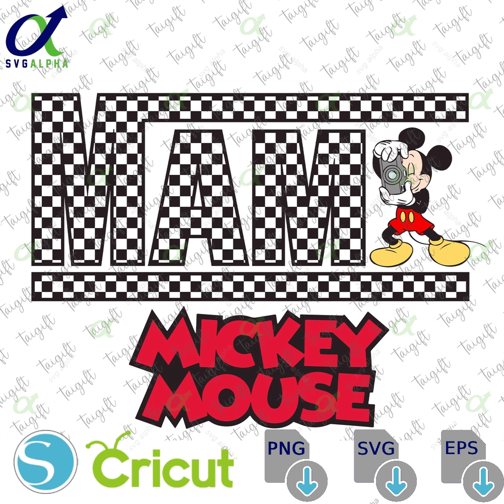 Mama Mouse Svg Mother S Day And Friends Motherhood Mom Life Best Ever Svggift For